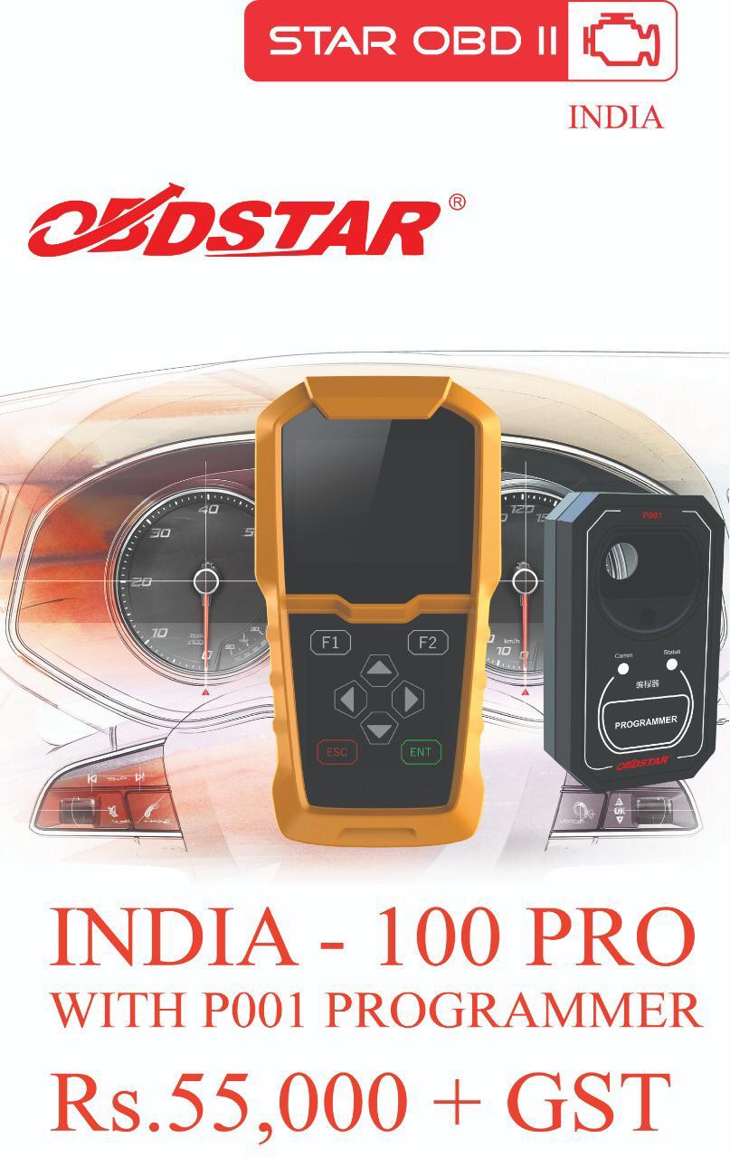 100 PRO With P0001 Programmer